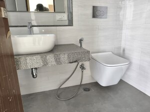 Bathroom in 2 BHK Apartment at Dynamix Divum, Malad East – for Rent