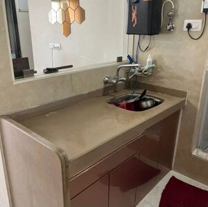 Kitchen in 2 BHK Apartment at Dosti West County, Balkum Pada – for Rent