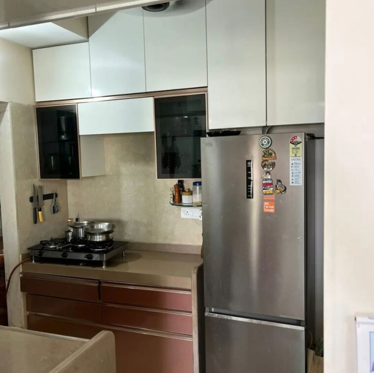 Kitchen, dosti-west-county 2 Bedroom 730 Sq.Ft. Apartment In Balkum Pada Thane 10472064