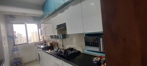 Kitchen in 3 BHK Apartment at Shapoorji Pallonji Vicinia, Powai – for Rent