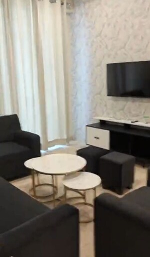 Living Room in 2 BHK Apartment at Ambience Creacions, Sector 22 – for Rent