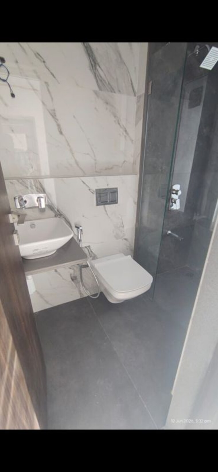 Attached Bathroom, kabra-garnet 1 Bedroom 427 Sq.Ft. Apartment In Malad West Mumbai 10472096