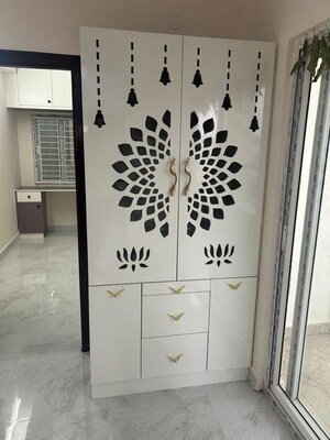 Building Lobby in 3 BHK Apartment at Lalitha Divine County, Ameenpur – for Rent
