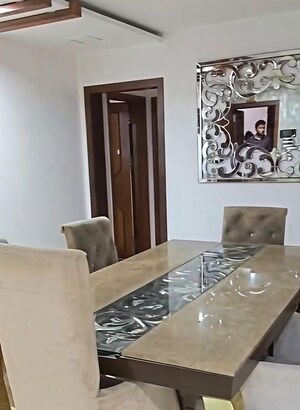 Dining Room in 4 BHK Apartment at Ajmera Beverly Hills and Royal Empire, Andheri West – for Rent