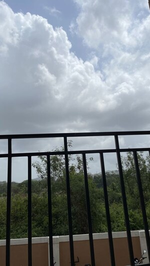 Balcony in 1 BHK Apartment at Qualcon Palms, New Panvel – for Sale