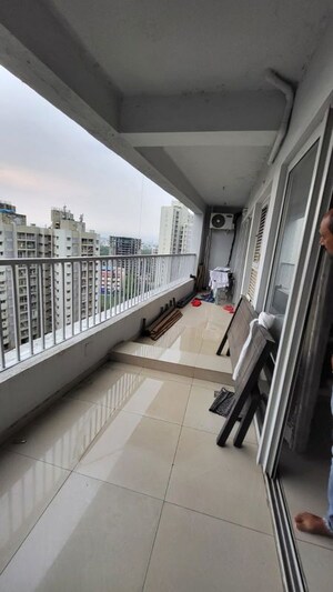 Balcony in 3 BHK Apartment at Amanora Future Towers, Hadapsar – for Rent