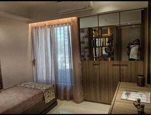 Living Room in 1.5 BHK Apartment at Damji Shamji Kalpvruksha Tulip, Kasarvadavali – for Rent