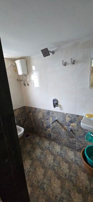 Bathroom in 1 BHK Apartment at Shree Gayatri CHS, Kopri – for Rent