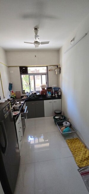 Kitchen in 1 BHK Apartment at Shree Gayatri CHS, Kopri – for Rent