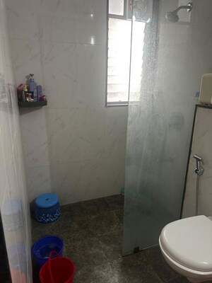 Bathroom in 2 BHK Apartment at Abhinav Pebbles 2, Bavdhan – for Rent