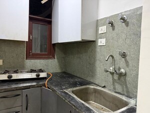 Kitchen in 1 BHK Builder Floor at Jawahar Nagar – for Rent