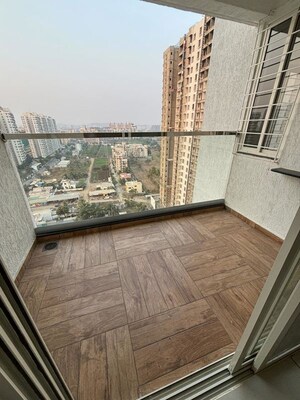 Balcony in 2 BHK Apartment at VJ YashOne Infinitee, Tathawade – for Rent