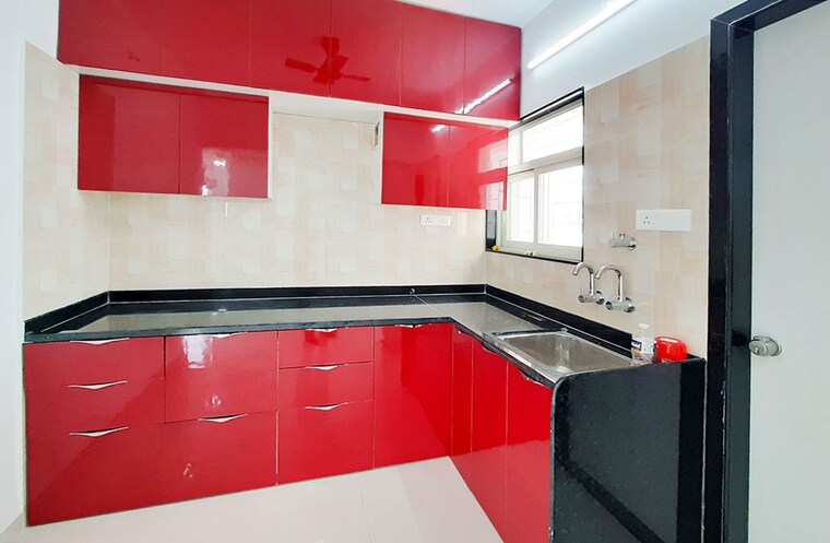 Kitchen, ssd-sai-pearl 2 Bedroom 980 Sq.Ft. Apartment In Pimple Saudagar Pune 10472234