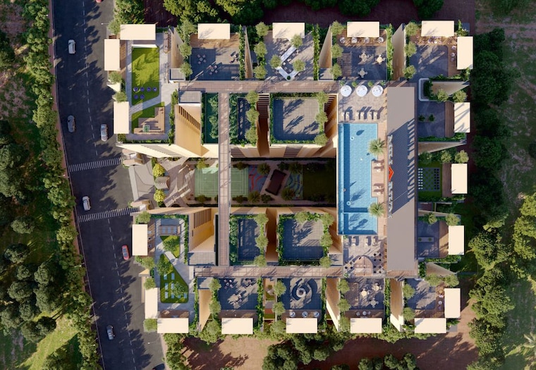 Master Plan, eeshanya-miliarium 3 Bedroom 2725 Sq.Ft. Apartment In Velmala Hyderabad 10472237