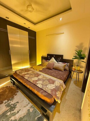 Bedroom in 3 BHK Builder Floor at Chittaranjan Park – for Rent
