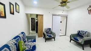 Living Room in 2 BHK Apartment at Sunflower Apartment CHS, Kondhwa – for Rent
