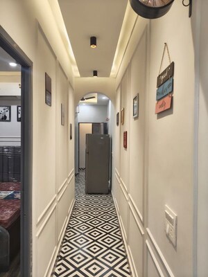 Building Lobby in 2 BHK Builder Floor at Malviya Nagar – for Rent