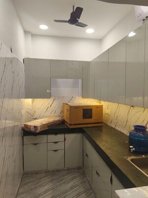 Kitchen in 2 BHK Builder Floor at Malviya Nagar – for Rent