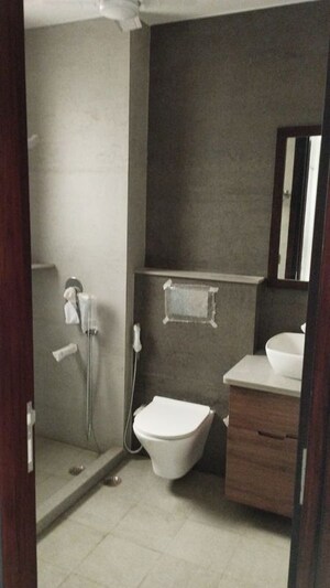 Bathroom in 3 BHK Builder Floor at Sector 55 – for Rent