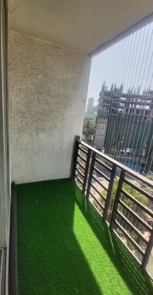 Balcony in 1 BHK Apartment at Solitaire Heights, Malad West – for Rent
