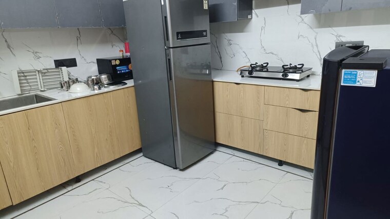 Kitchen, east of kailash 2 Bedroom 1800 Sq.Ft. Builder Floor In East Of Kailash Delhi 10472295