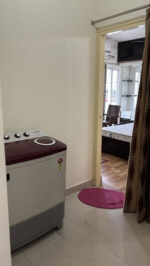 Bathroom in 3 BHK Apartment at UPAVP Bhagirathi Enclave, Raebareli Road – for Rent