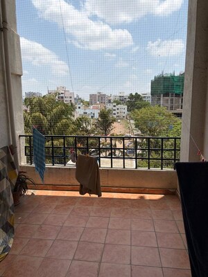 Balcony in 2 BHK Apartment at Ratan Prestige, Kharadi – for Rent