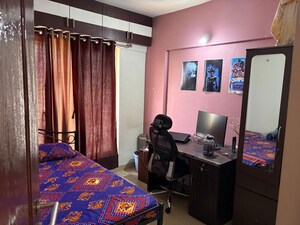 Bedroom in 2 BHK Apartment at Ratan Prestige, Kharadi – for Rent