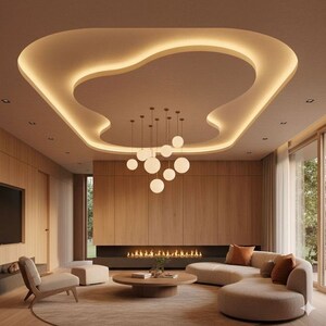 Living Room in 4 BHK Independent House at Sector 19 – for Sale