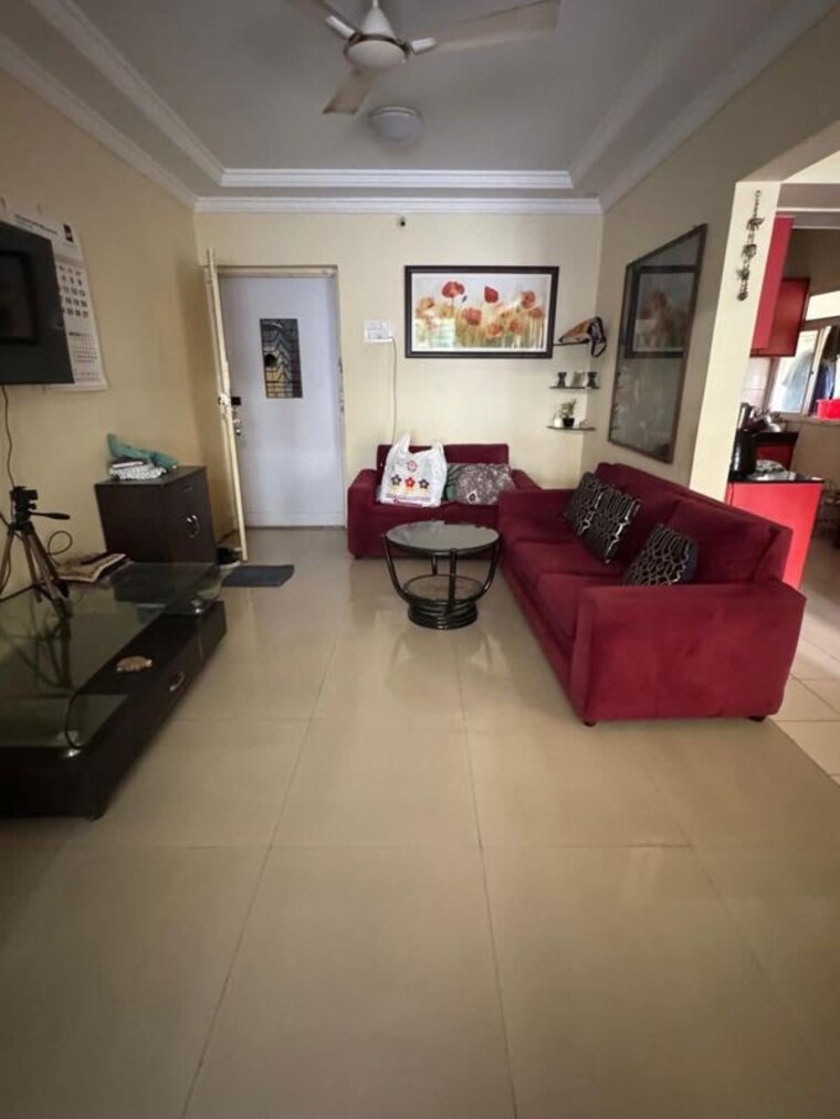Living Room, krishna-keval-township 2 Bedroom 1100 Sq.Ft. Apartment In Kondhwa Pune 10472380