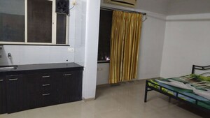 Kitchen in 1 RK Apartment at Koregaon Park Annexe – for Rent