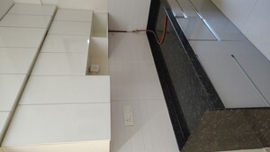 Kitchen in 2 BHK Apartment at Rustomjee Azziano Wing D, Thane West – for Rent