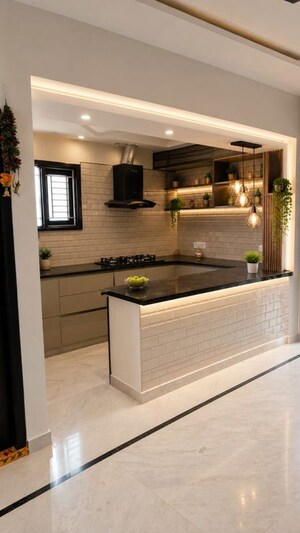 Kitchen in 6+ BHK Independent House at Sector 20 – for Sale