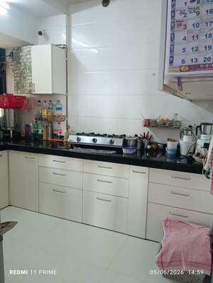 Kitchen in 3 BHK Apartment at Safal Twins, Chembur – for Rent