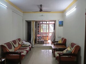 Living Room in 1 BHK Apartment at Bhoomi Classic, Malad West – for Rent