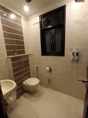 Bathroom in 2 BHK Builder Floor at Chittaranjan Park – for Rent