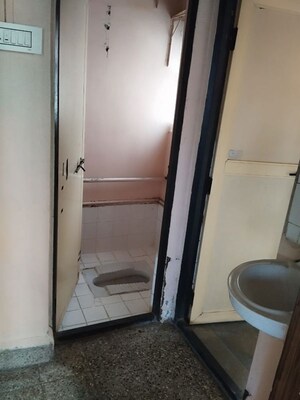 Bathroom in 1 RK Apartment at Bhusari Colony – for Rent