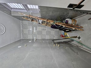 Staircase in 2 BHK Builder Floor at Green Fields Colony – for Sale