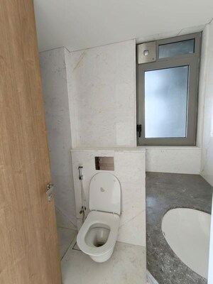 Bathroom in 4 BHK Apartment at Lodha Bellagio, Powai – for Rent
