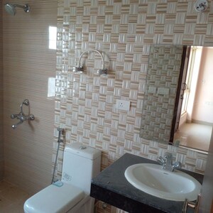 Bathroom in 2 BHK Apartment at AWHO 8B, Vrindavan Yojna – for Rent