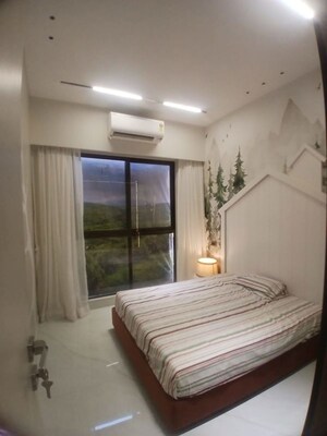 Bedroom in 2 BHK Apartment at Thanekar BKC Paramount, Katrap – for Sale