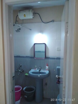 Bathroom in 2 BHK Apartment at Goel Ganga Orchard, Mundhwa – for Rent