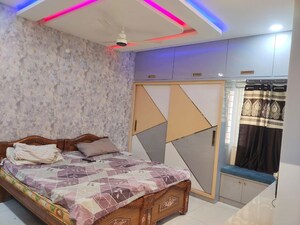 Bedroom in 3 BHK Apartment at Aparna Cyberscape, Nallagandla – for Rent