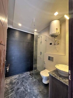Bathroom in 3 BHK Apartment at Saket – for Rent