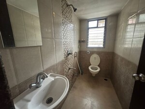Bathroom in 3 BHK Apartment at Baner – for Rent