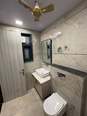 Bathroom in 1 BHK Apartment at Saket – for Rent