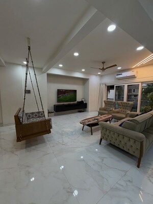 Living Room in 6 BHK Independent House at Kharghar Sector 21 – for Sale