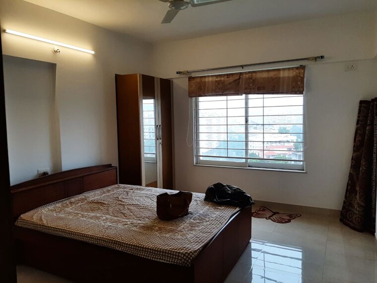 Bedroom, aditya-nisarg-palms 3 Bedroom 1300 Sq.Ft. Apartment In Bavdhan Pune 10472899