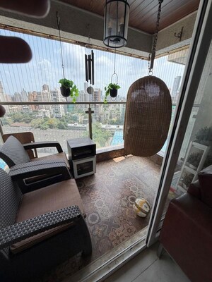 Balcony in 3 BHK Apartment at Spark Desai Harmony, Dadar East – for Sale