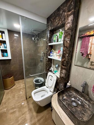Bathroom in 3 BHK Apartment at Spark Desai Harmony, Dadar East – for Sale